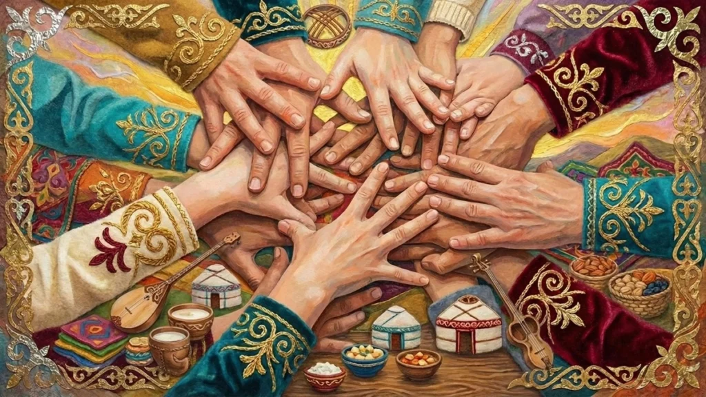 Kazakistan’da Merhamet Günü’nde Yardımlaşma Geleneği Yaşatılıyor