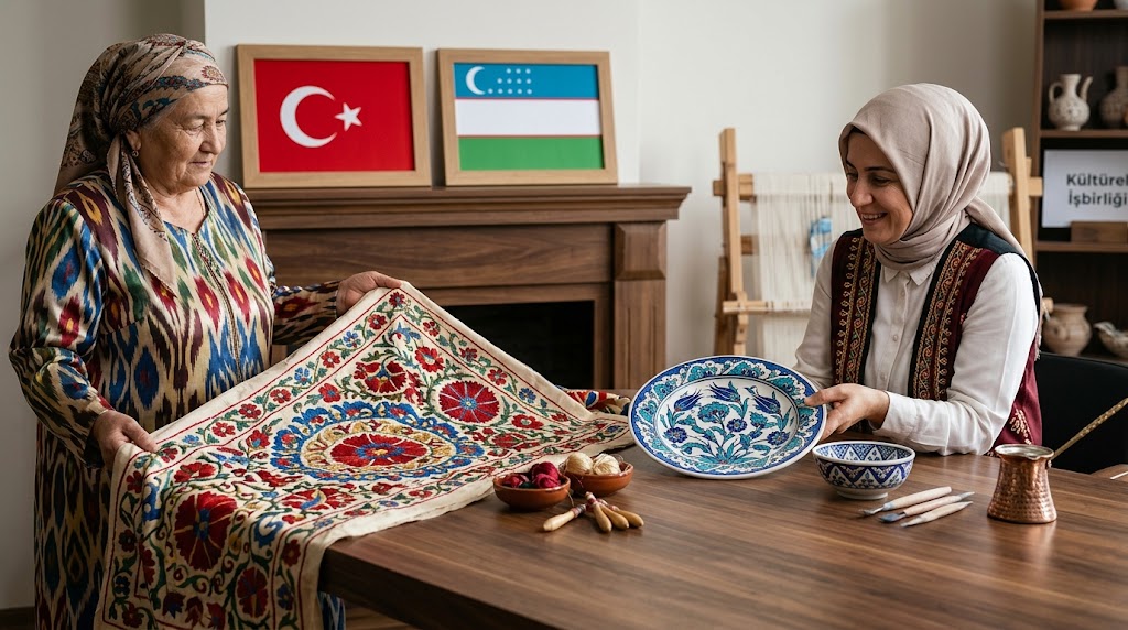 Türk Dünyasının Zanaat Mirası İhya Ediliyor: Türkiye ve Özbekistan’dan Kültürel İş Birliği